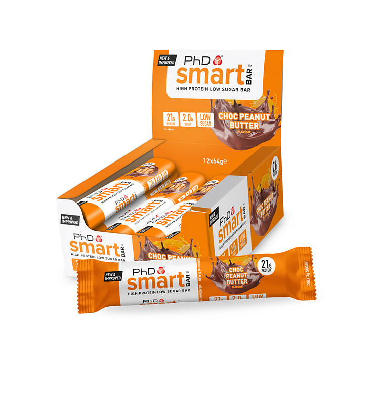 اسمارت بار بادام زمینی پی اچ دیSMART BAR PHD