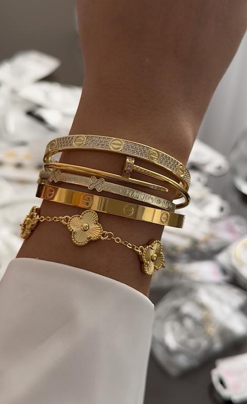 دستبندای طرح طلا