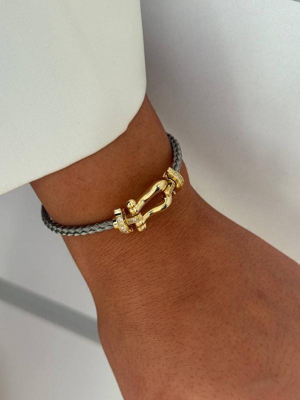 دستبند فرد دو رنگ