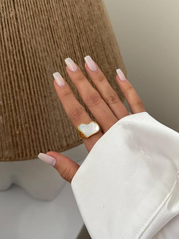 انگشتر سفید طلایی