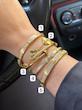 دستبندای طرح طلا