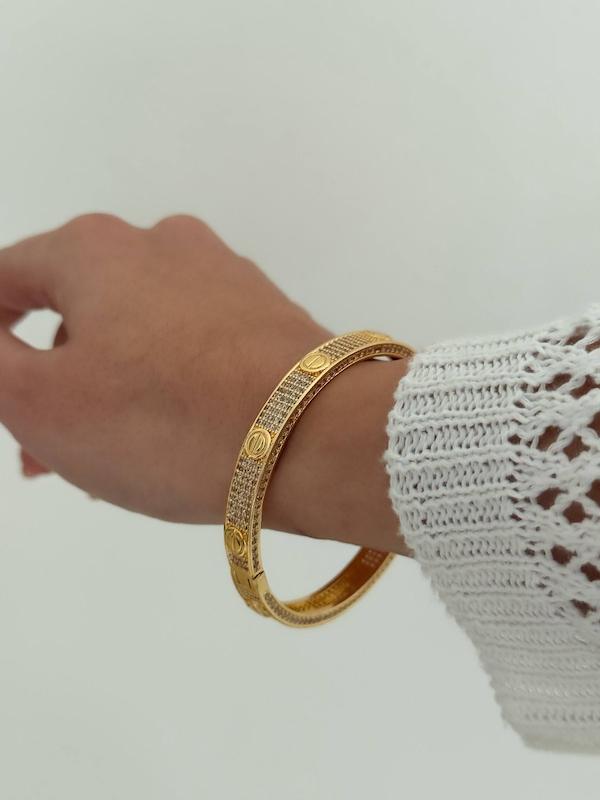 بنگل فول نگین کارتیر لاو