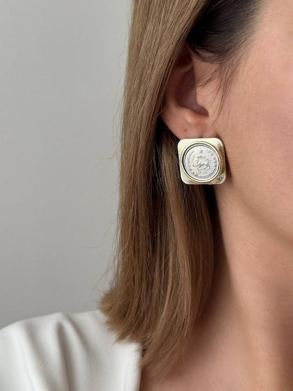 گوشواره سکه ای