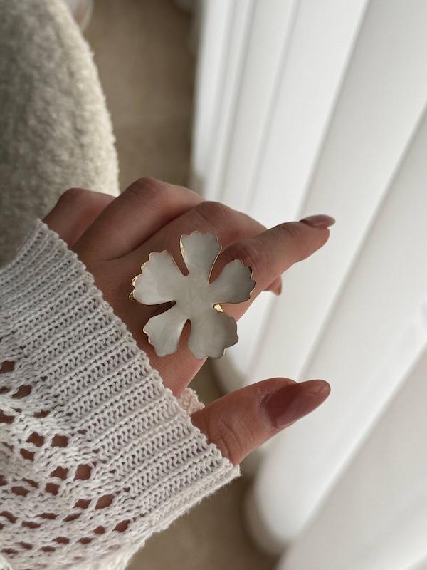 انگشتر مینا کاری