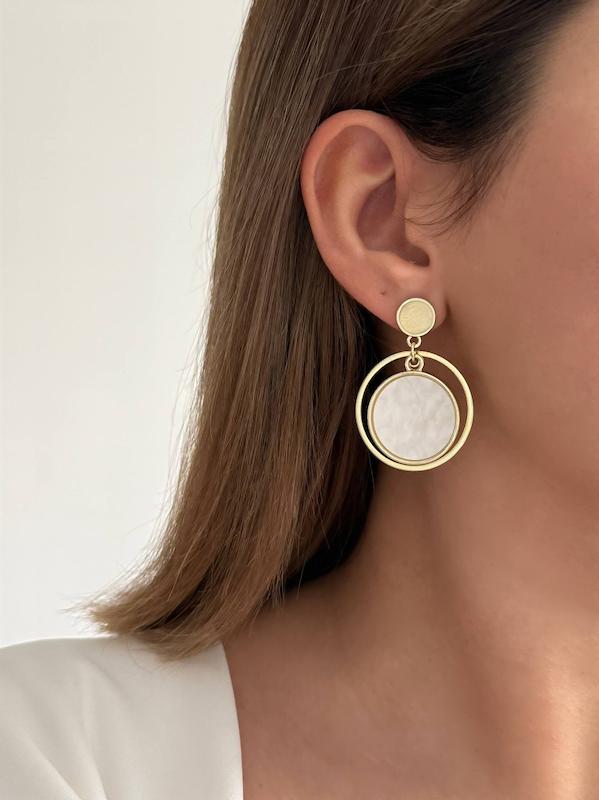 گوشواره طرح سنگ