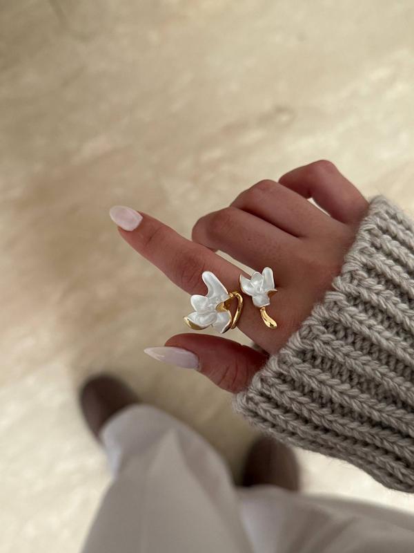 انگشتر دو رنگ