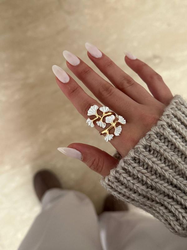 انگشتر دو رنگ