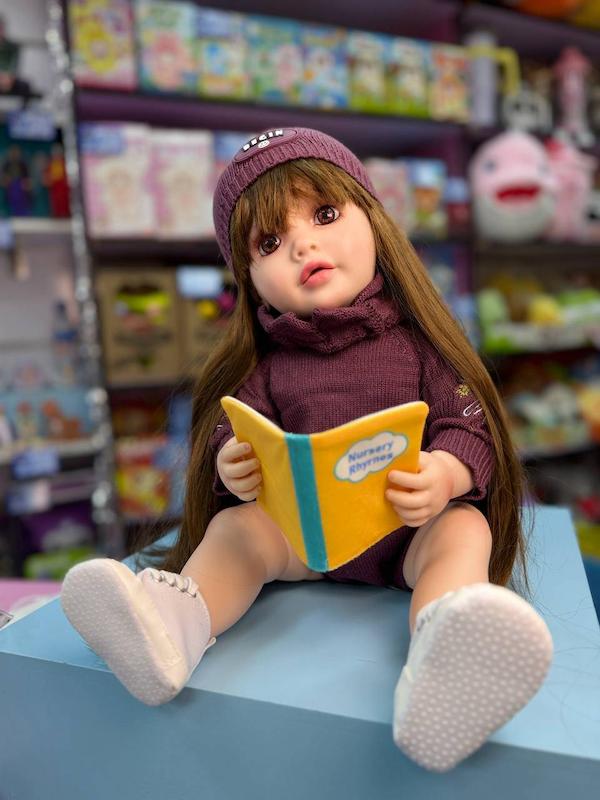 عروسک سیلیکونی هوشمندصورت متحرک
