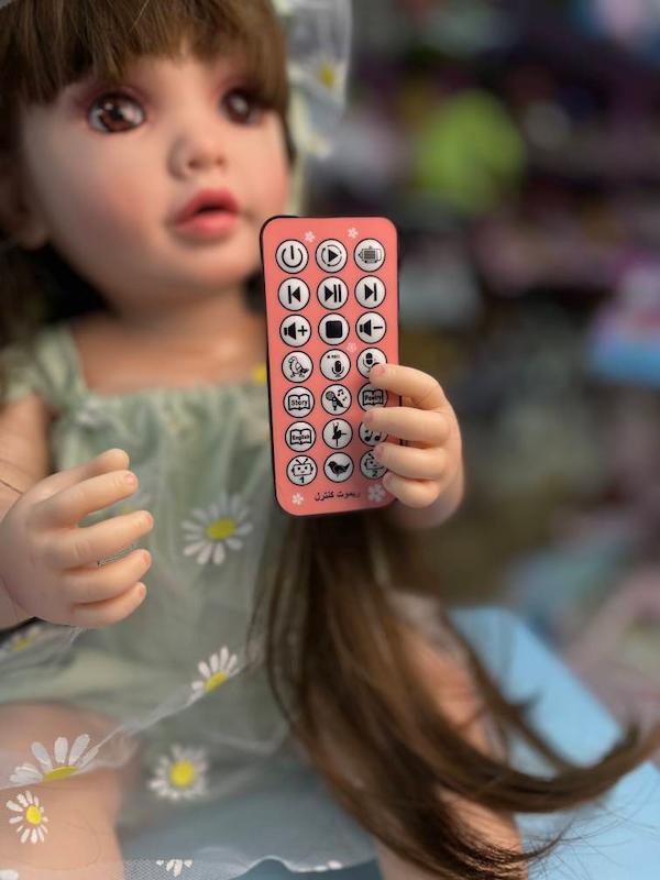 عروسک سیلیکونی هوشمند (صورت متحرک)