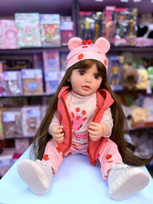 عروسک سیلیکونی هوشمند(صورت متحرک)