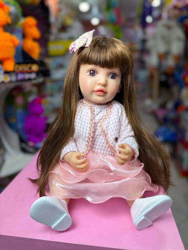 نانا👈عروسک سیلیکونی صورت متحرک (انگلیسی)