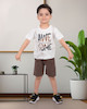 ست تیشرت و شلوارک 9-36 ماه مدل awesome کد 13457