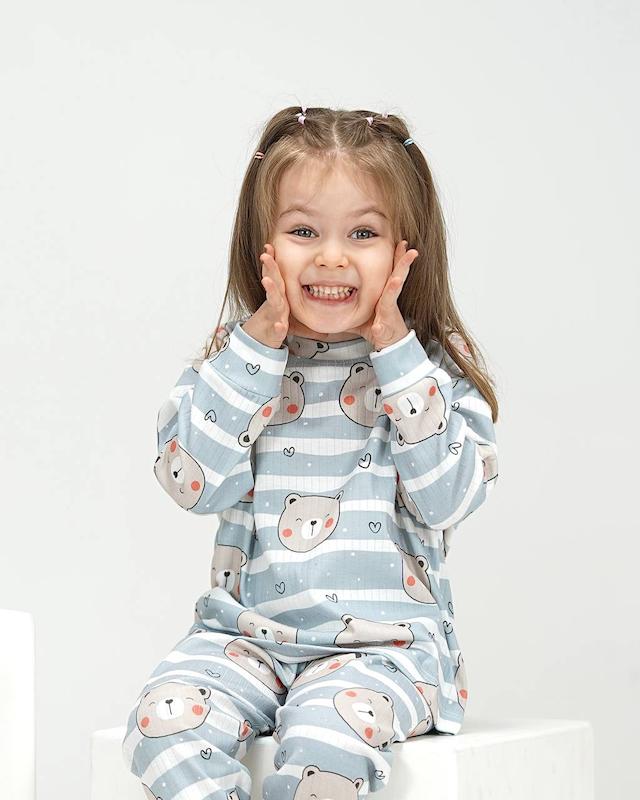 ست بلوز شلوار خونگی مدل حیوانات 1-8 سال کد 12530