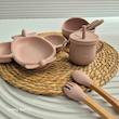 ظرف غذا کودک سیلیکونی مدل هواپیما کد 62178