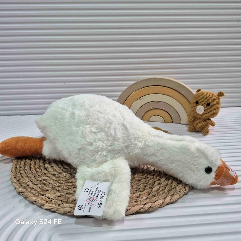 عروسک غاز خوابیده 40 سانتی کد 74727