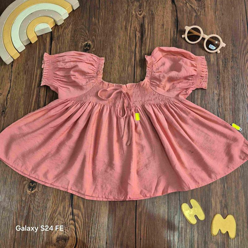 شومیز نخی دخترانه 2-7 سال کد 13222