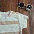 ست تی شرت و شورتک 3-24 ماه کد 13474