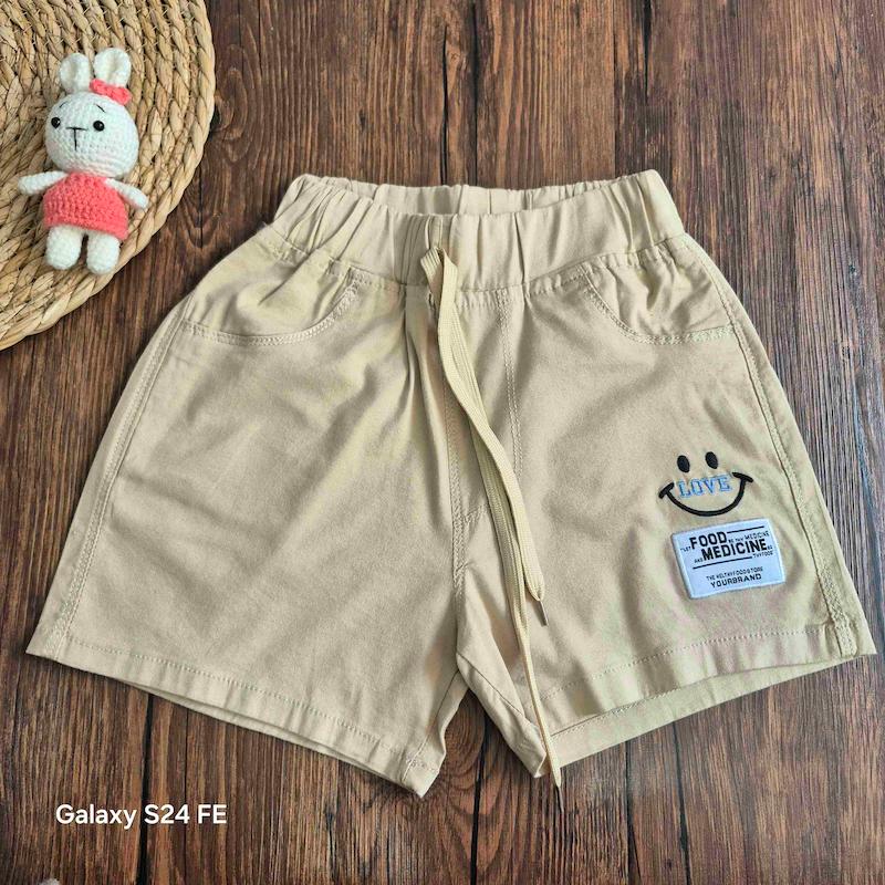 شورتک وارداتی طرح استیکر 1-5 سال کد 13307