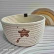 سبد قیطونی 3 تکه طرح تدی کد 77438