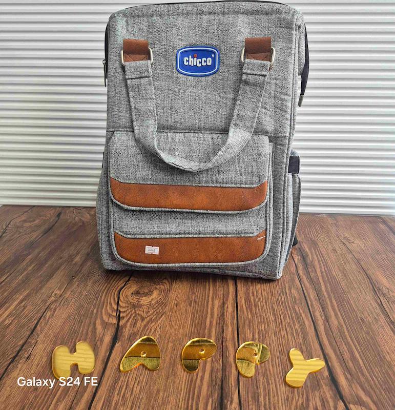 کیف لوازم نوزاد چیکو لبه چرم مدل کولی کد 34548