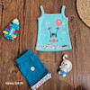 تاپ و شورتک کوکالو طرح دختر و بادکنک 0-9 ماه کد 18423