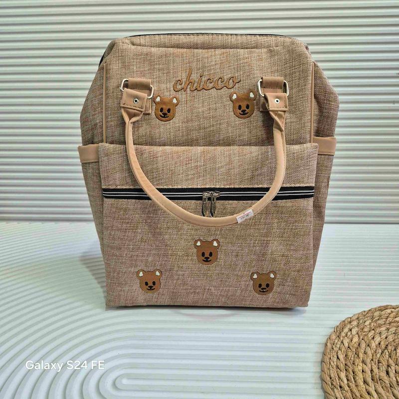 کیف لوازم نوزاد کولی طرح تدی چیکو کد 34169