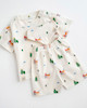 ست تیشرت و شورتک 6-36 ماه طرح خونه و کاج کد 13509