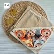 حوله و ليف گل سرخ کد 55141