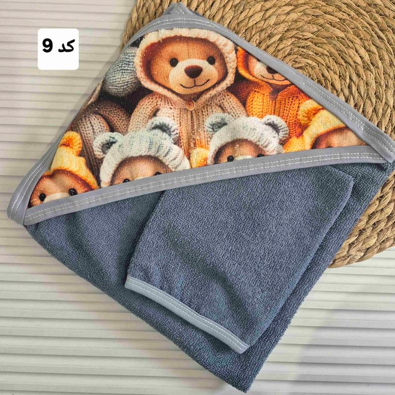 حوله و ليف گل سرخ کد 55141