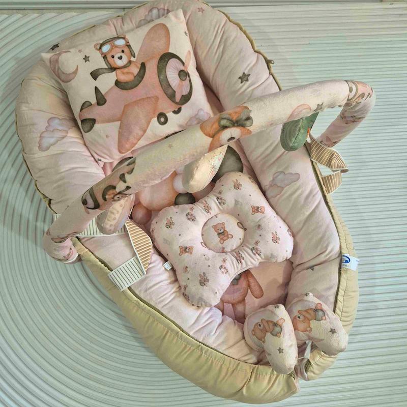 تشک گارد دار 7تکه مخمل مدل خلبان کد 41305