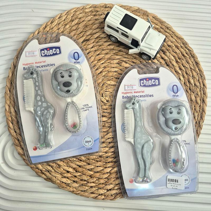 ست شانه و برس چیوکو طرح حیوانات کد 51110