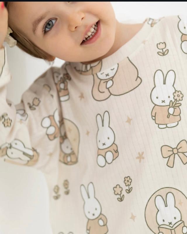 ست بلوز شلوار خونگی مدل میفه خرگوشه 1-8 سال کد 12179