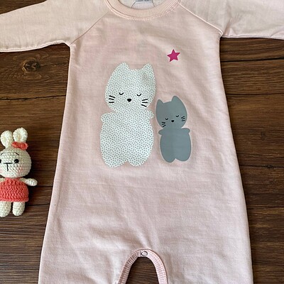 سرهمی baby gap طرح گربه کد 14456