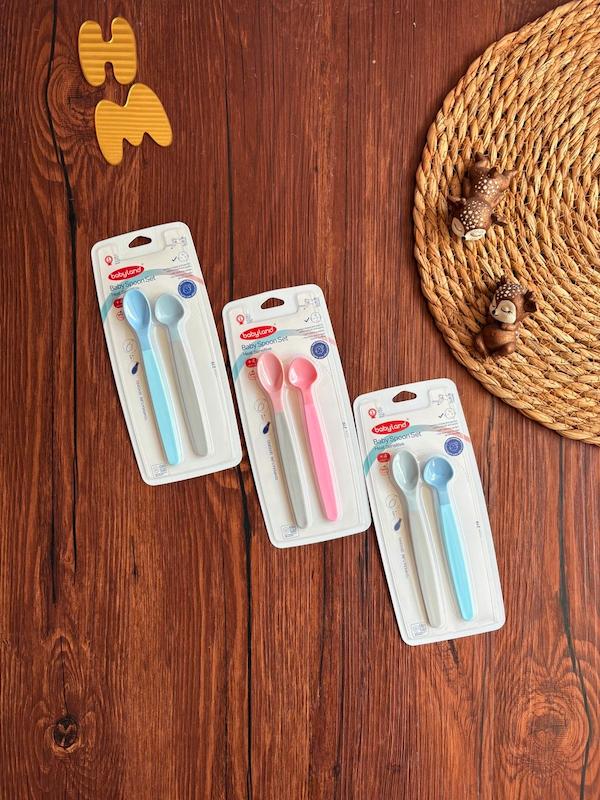 ست قاشق غذاخوری حرارتی کودک کد 60219