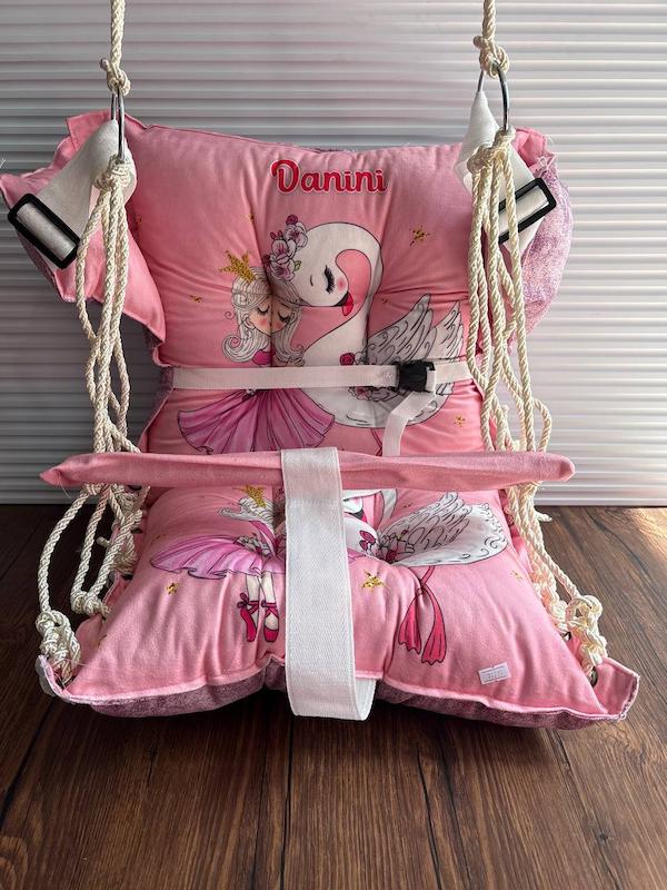 تاب نوزاد مخمل مدل قو صورتی کد 77375