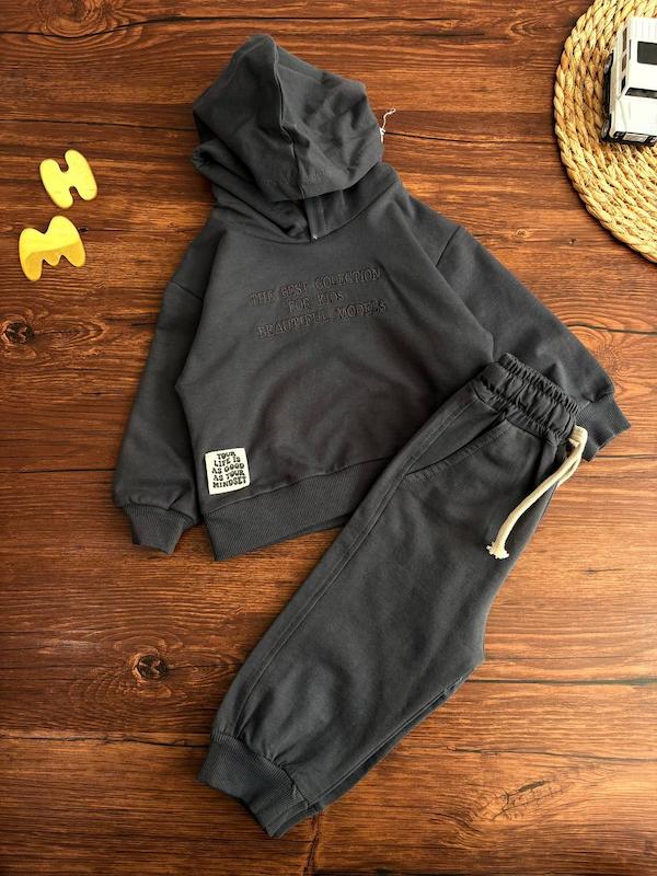 ست هودی شلوار پولونی 1-3 سال کد 12448