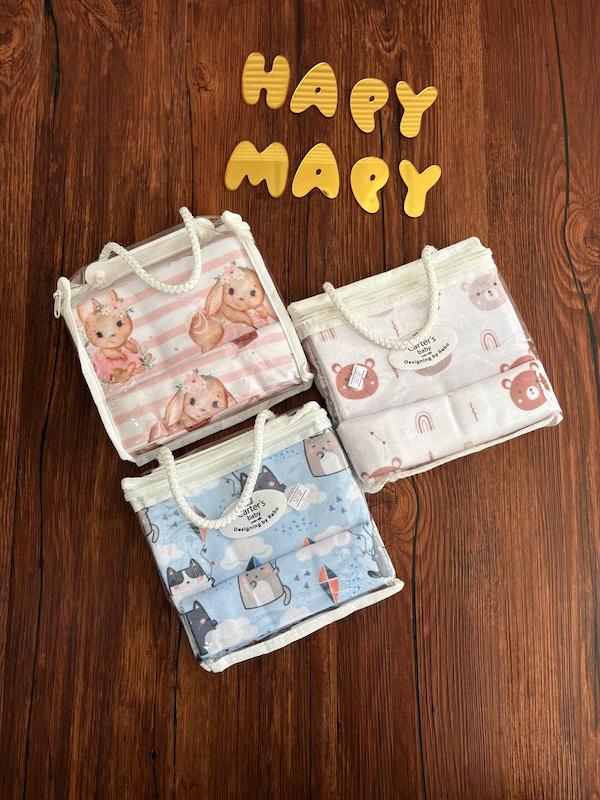 ست 4 تکه دستمال و خشک کن کد 52137