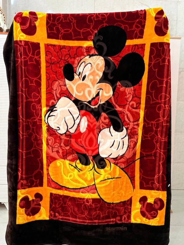 پتو یکنفره میکی موس 220*160 کد 77171
