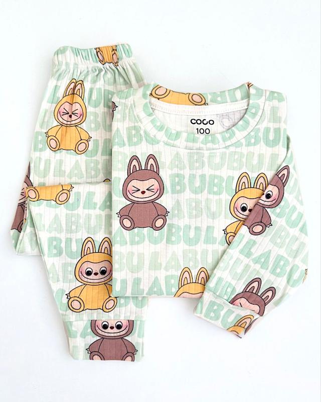 بلوز شلوار مدل لبوبو 1-8 سال کد 12460