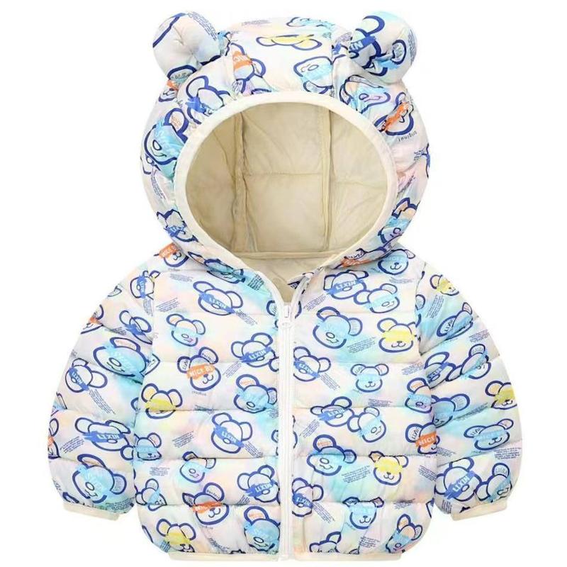 کاپشن پفکی مدل میکی آبرنگی 9-36 ماه کد 14359