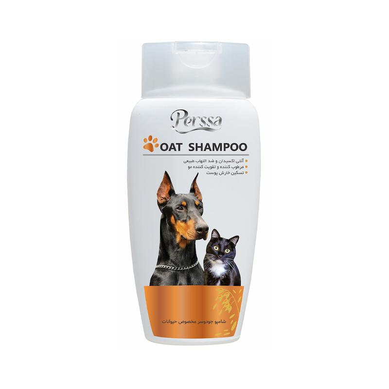 شامپو جو دوسر، مخصوص حیوانات خانگی، 250 میلی لیتر، پرسا  lPerssa, Oat, Pet Shampoo, 250m