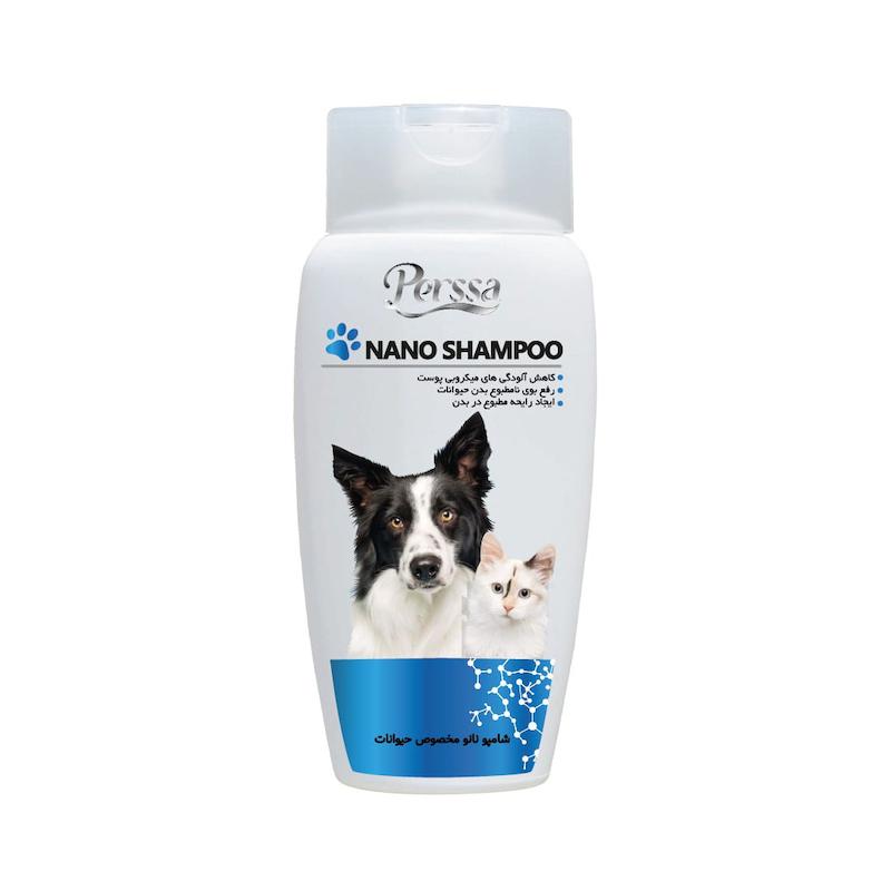 شامپو نانو، مخصوص سگ و گربه، 250 میلی لیتر، پرسا  Perssa, Pet Shampoo, Nano, 250ml