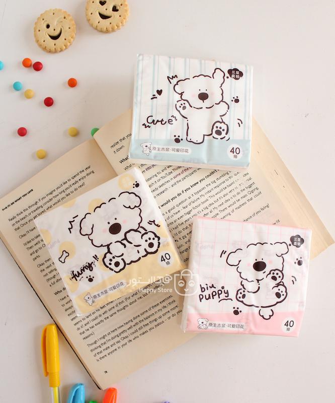 دستمال طرح دار هاپو