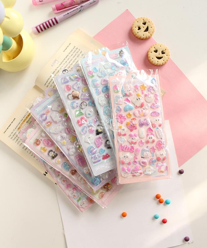 استیکر کیوت حبابی