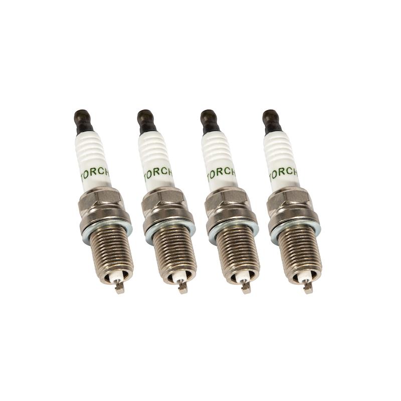 شمع خودرو TORCH مدل سوزنی ایریدیوم دبل پلاتینیوم پایه کوتاه کد K7RTIP بسته 4 عددی (سرد)