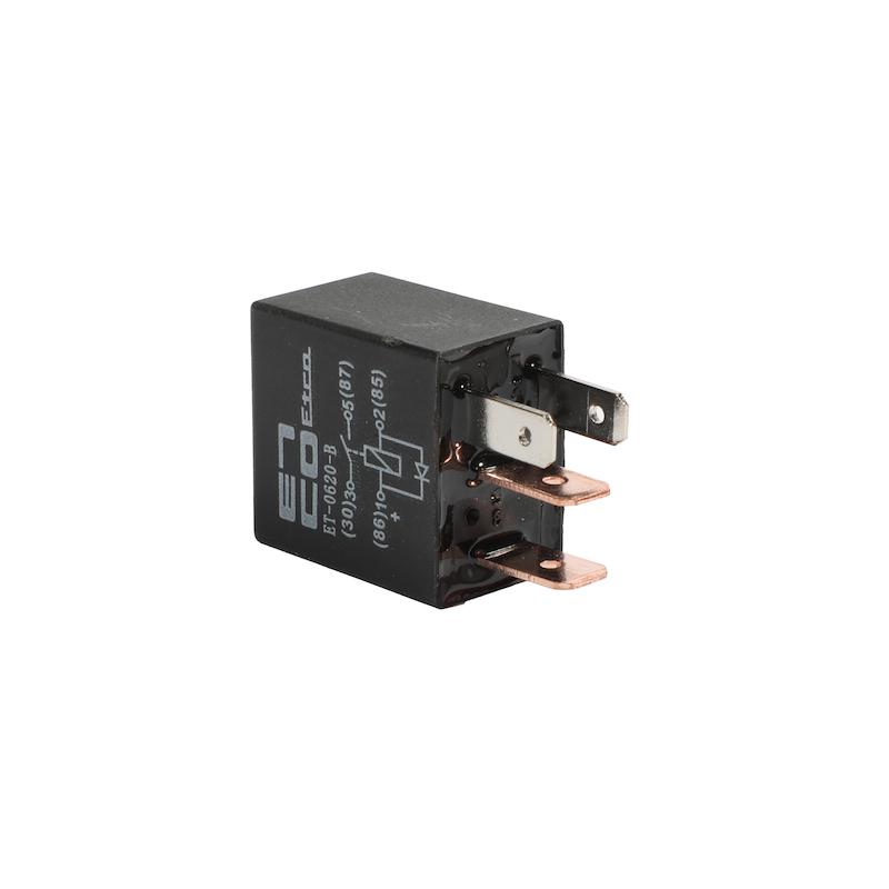 رله فن 4 فیش مشکی مدل RELAY07 بسته یک عددی