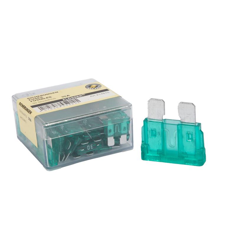 فیوز دو شاخ 30 آمپر مدل FUSE08 مجموعه 50 عددی