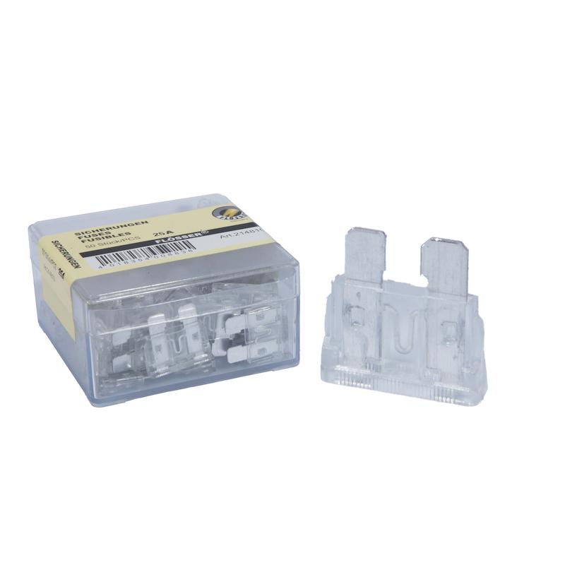 فیوز دو شاخ 25 آمپر مدل FUSE07 مجموعه 50 عددی