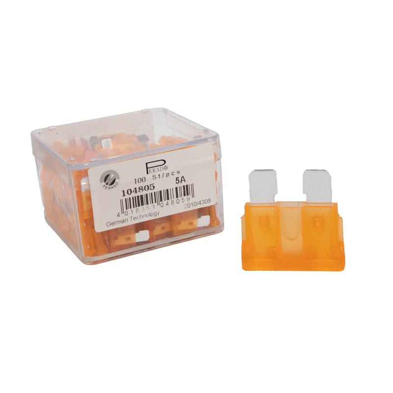 فیوز دو شاخ 5 آمپر مدل FUSE03 مجموعه 100 عددی