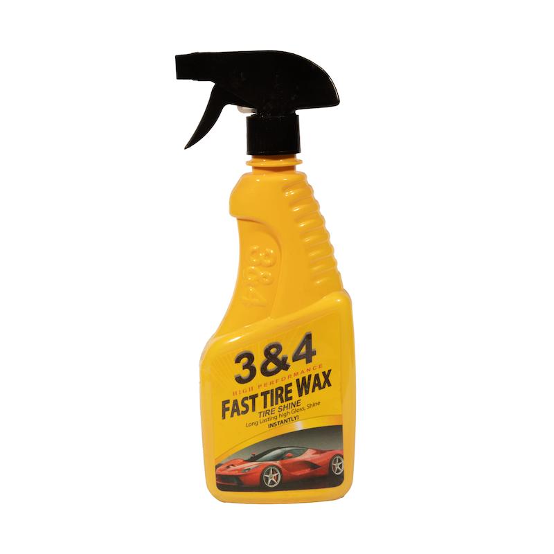 اسپری تمیز کننده لاستیک مدل 3&4 کد SPRAY05 حجم 300 میلی لیتر
